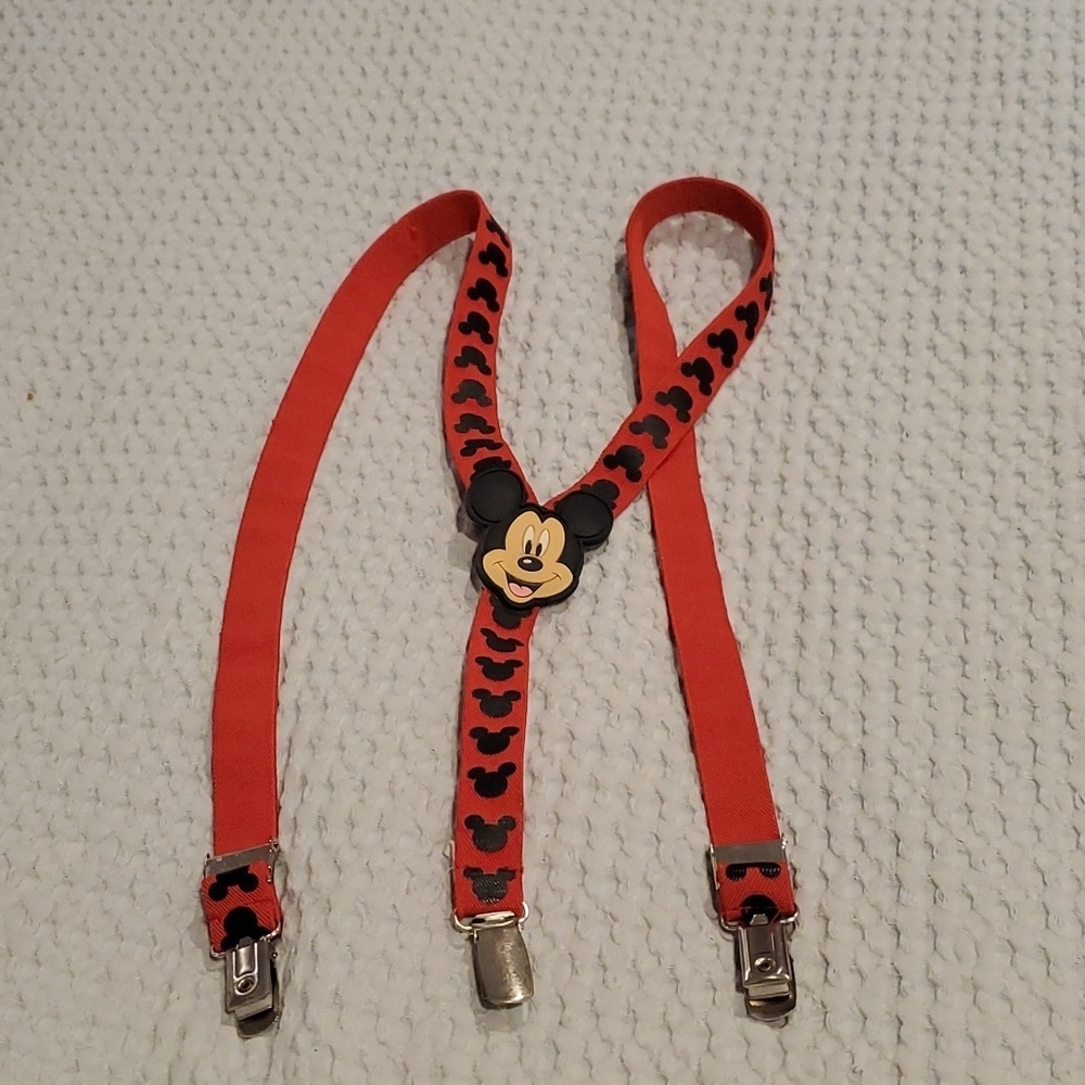 Vintage Mickey Mouse Boy Suspenders (48)